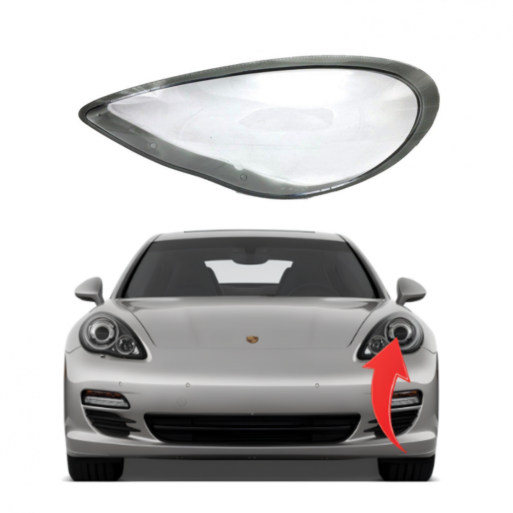 PORSCHE PANAMERA 2010-2014 SOL FAR CAMI SİYAH FRC 88