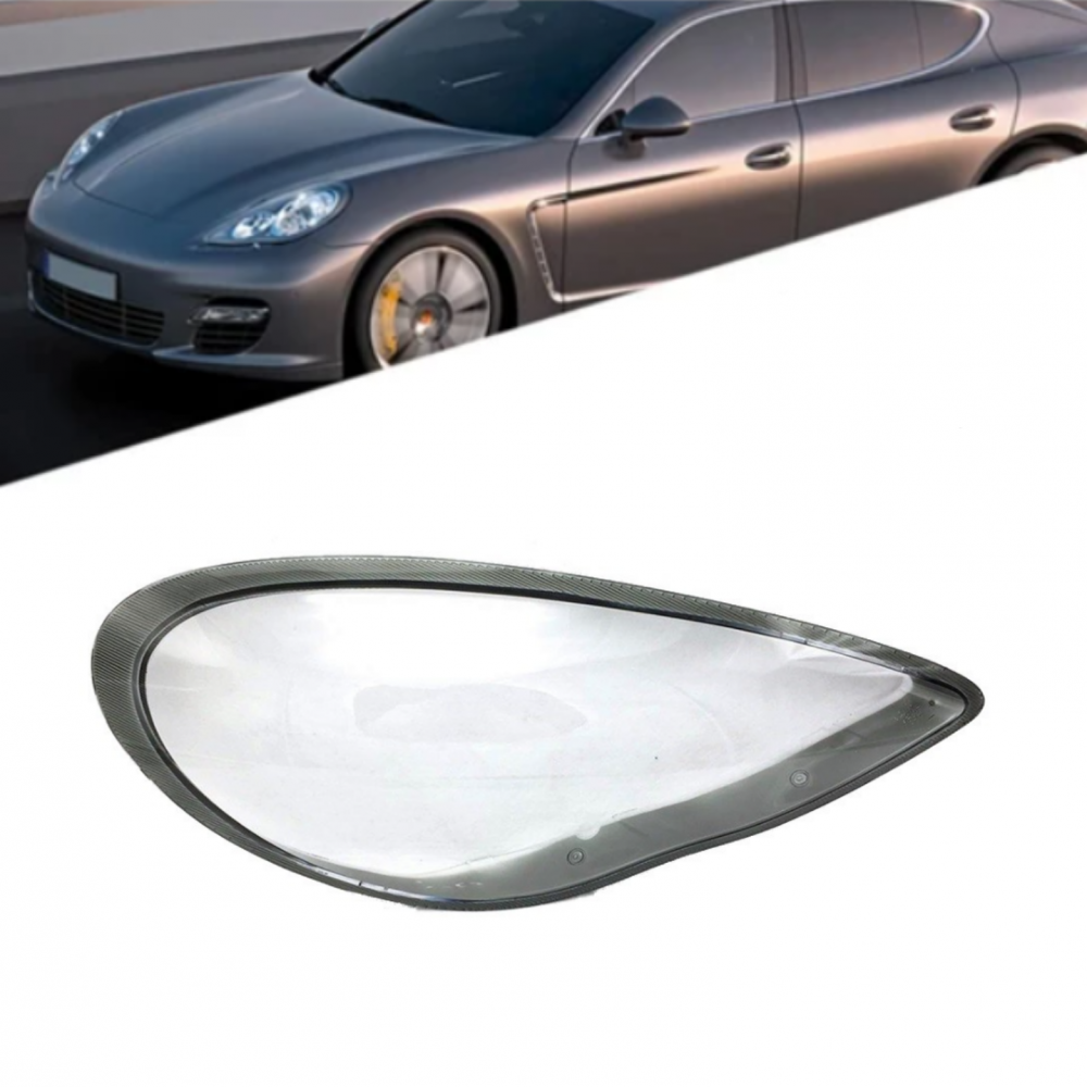 PORSCHE PANAMERA 2010-2014 SAĞ FAR CAMI SİYAH FRC 89