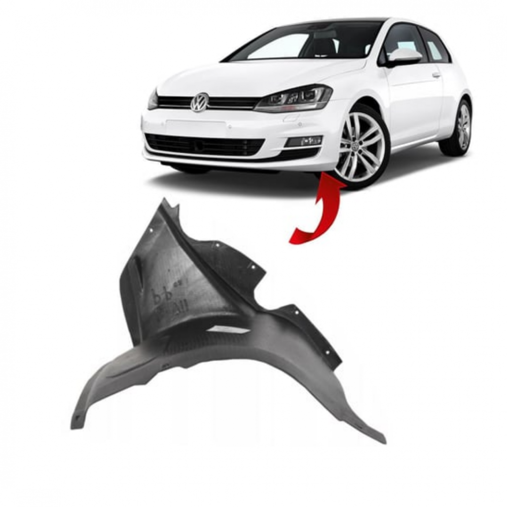 VW GOLF 7 2013-2017 SOL ÖN KÜÇÜK ÇAMURLUK DAVLUMBAZI 2. KALİTE 5G0805911P