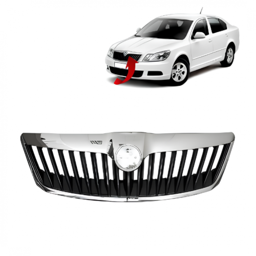 SKODA OCTAVİA 2009-2013 ÖN PANJUR KROM CERCEVELİ 1Z0853668A 2ZZ