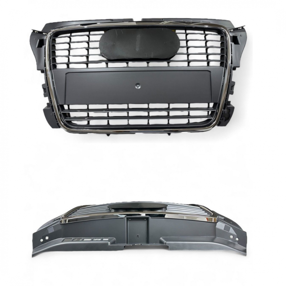 AUDİ A3 2009-2012 ÖN PANJUR GRİ + KROMLU 8P0853651M1QP