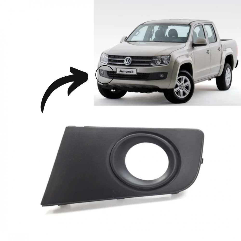 VW AMAROK 2012-2016 SOL SİS KAPAGI SİSLİ 2H0807489