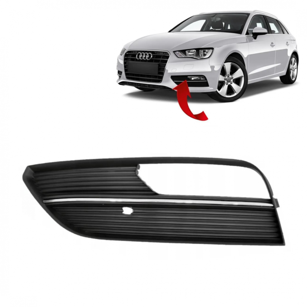 A3 HATCHBACK SOL SİS KAPAGI SİSLİ KROMLU 8V3807681A