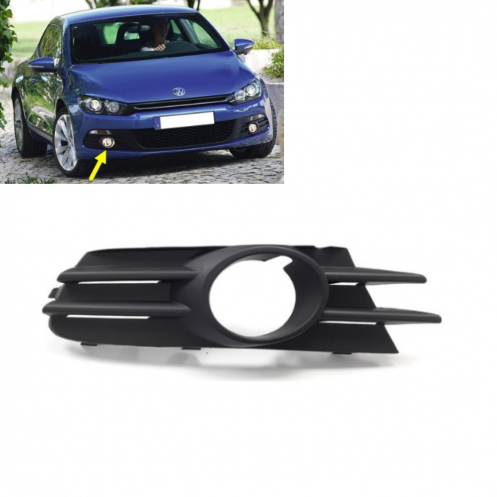 VW SCİROCCO (2009-2014) TAMPON SİS KAPAĞI SİSLİ SAĞ 1K8853666B