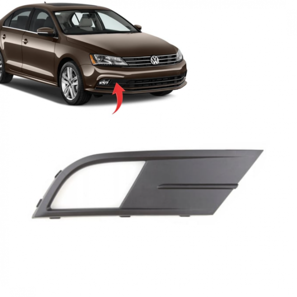 JETTA 2015 SONRASI TAMPON SİS KAPAĞI SİSLİ SAĞ 5C6853666E