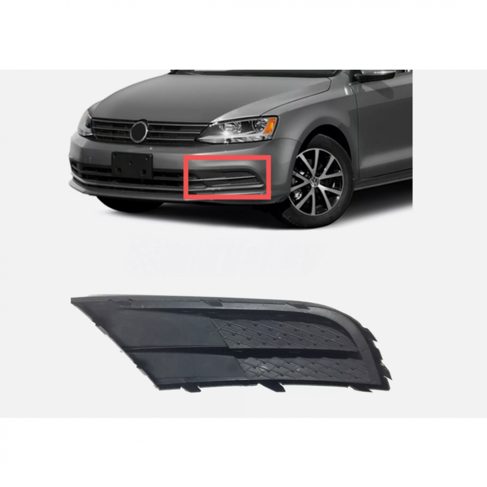 JETTA 2015 SONRASI TAMPON SİS KAPAĞI SİSSİZ SOL 5C6853665H