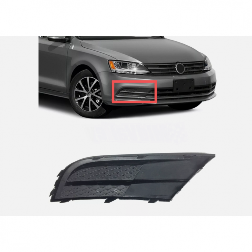 JETTA 2015 SONRASI TAMPON SİS KAPAĞI SİSSİZ SAĞ 5C6853666H