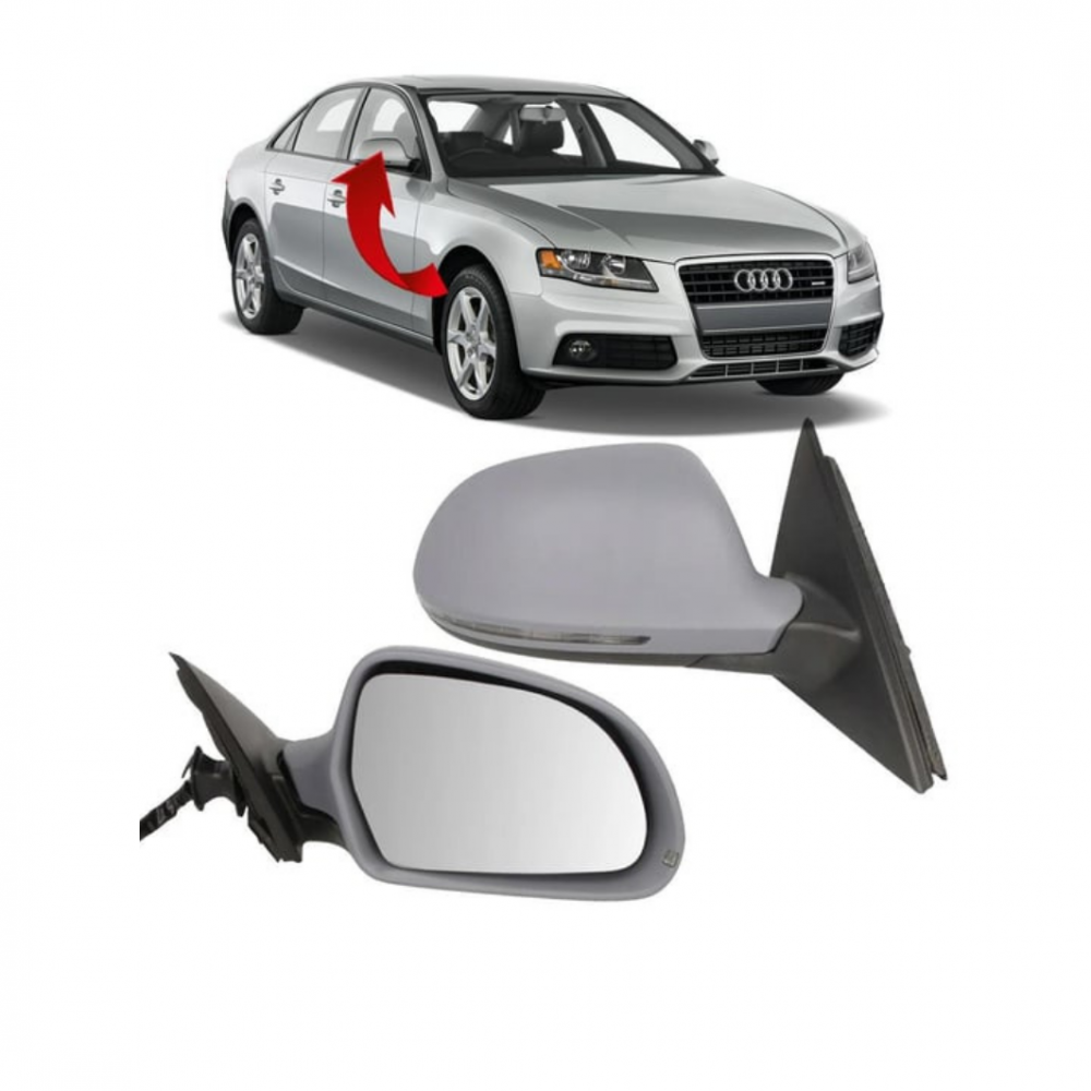 AUDİ A4 2008-2012 SAĞ AYNA KOMPLE ELEKTRİKLİ ISITMALI 6 PİN 8K1857410E