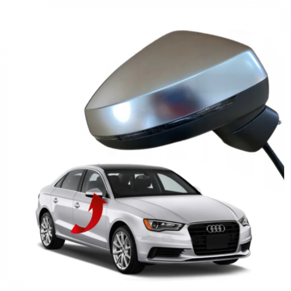 A3-RS3 SEDAN 2012-2017 SAĞ AYNA KOMPLE KATLAMALI 10 PİN 8V5857410B