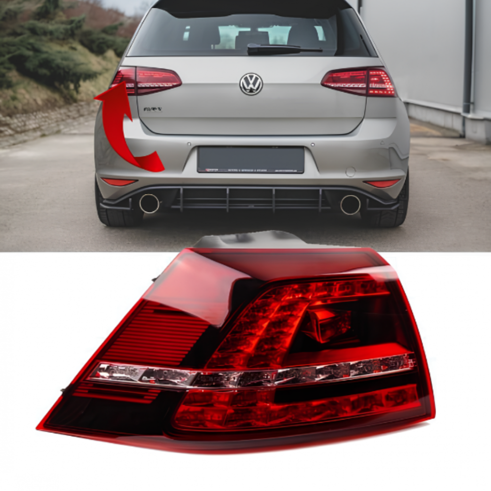 GOLF7 2013-2017 SOL STOP LAMBASI DIŞ LEDLİ 5G0945207