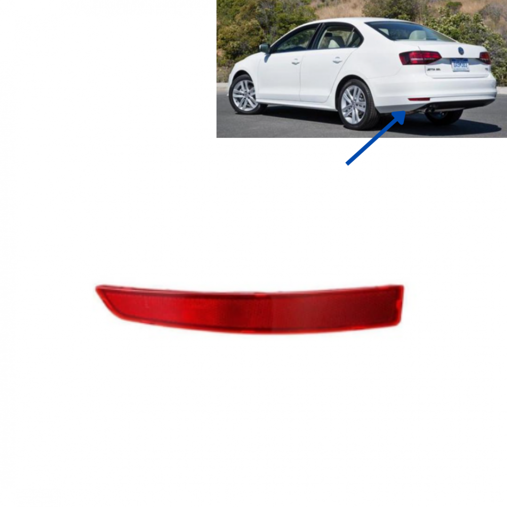 JETTA 2015-2018 REFLEKTOR ARKA TAMPON SOL 5C6945105B