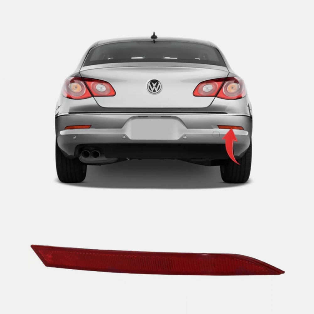 VW CC 2009-2012 REFLEKTOR ARKA TAMPON SAG 3C8945106B
