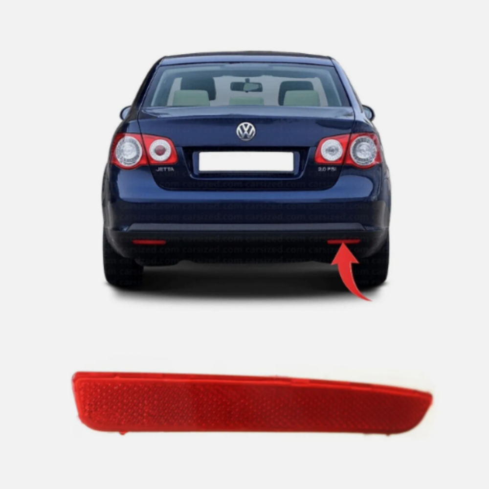 JETTA 2006-2010 REFLEKTOR ARKA TAMPON SAG 1K5945106