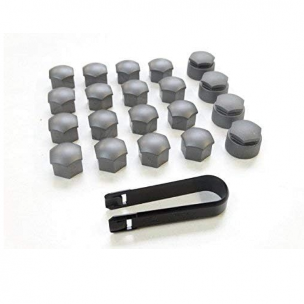 VW – SEAT – SKODA – AUDİ BİJON KAPAK SETİ GRİ 21 PARÇA TÜM YENİ MODELLER 1Z0601173 Z37