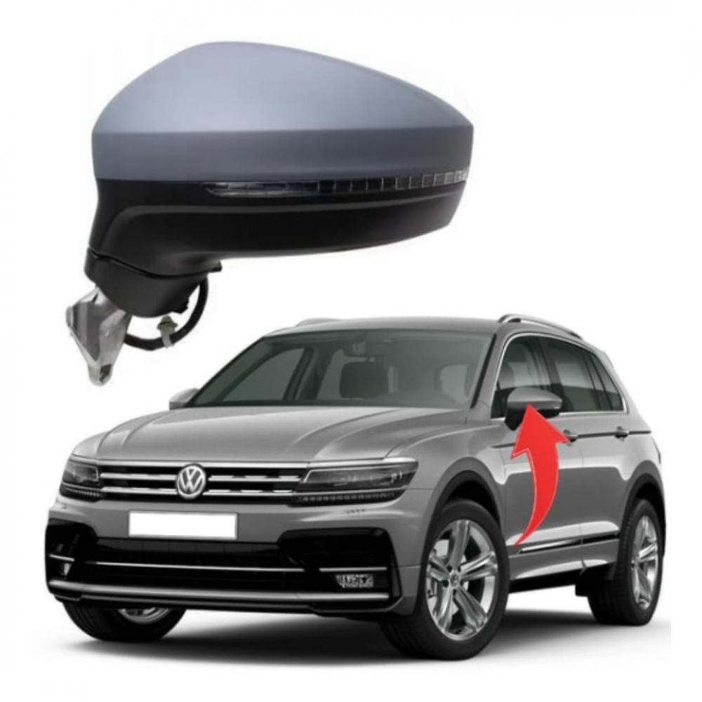 VOLKSWAGEN TİGUAN 2019 SONRASI AYNA KOMPLE SOL 6 PİN 5NB857507P