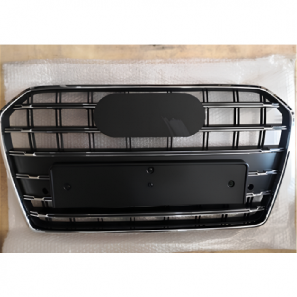 AUDİ A6 2012-2018 ÖN PANJUR KROMLU MAT SİYAH 4G0853651AE CKA