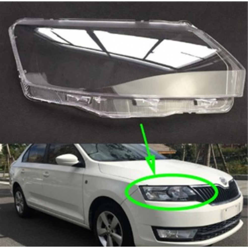 SKODA RAPİD 2013-2023 FAR CAMI SAĞ 5JB941018X