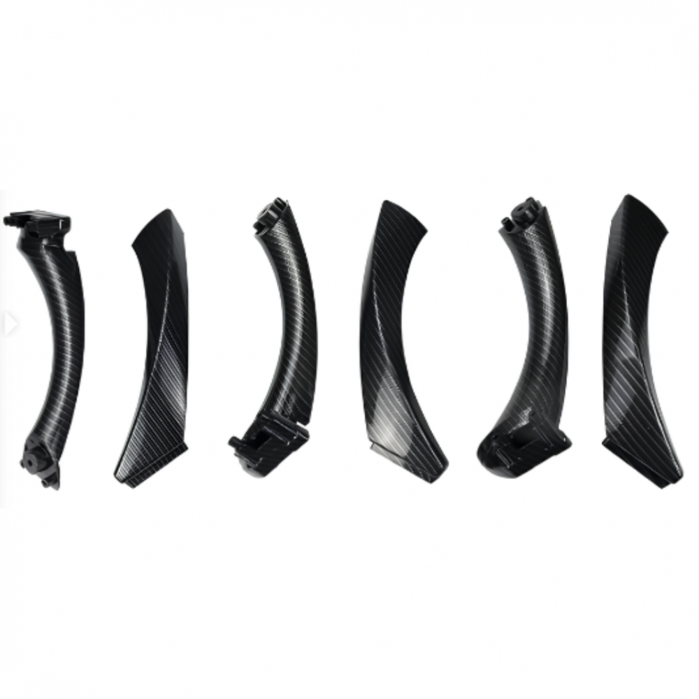 BMW E90 2006-2012 İÇ KAPI KOL TUTAMAK SETİ 6 PARÇA KARBON FİBER 51417230850/849/335/336