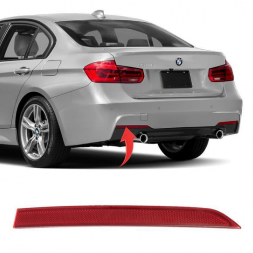 BMW F30 2012-2019 (M-TECH) ARKA TAMPON REFLEKTÖRÜ SOL 63147847165