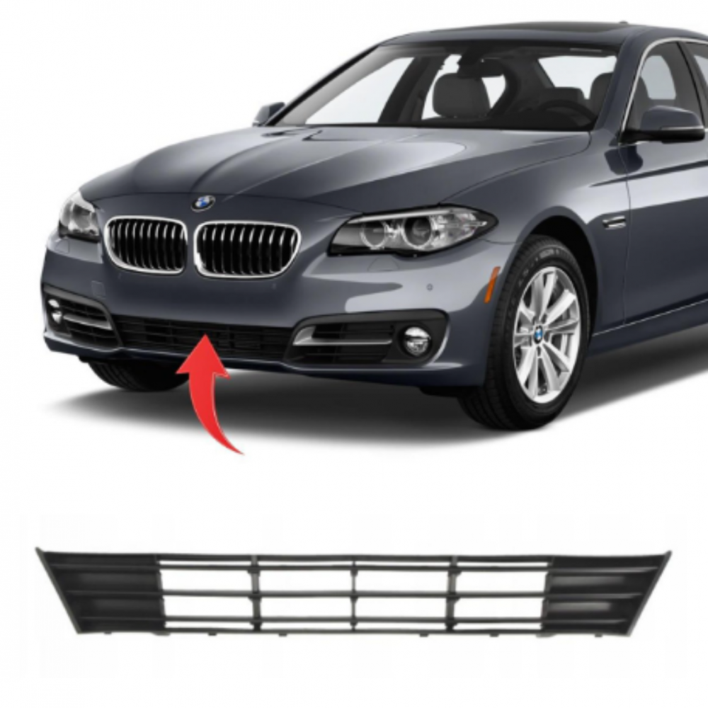 BMW F10 LCİ 2014-2016 ÖN TAMPON ALT ORTA IZGARA 51117331724