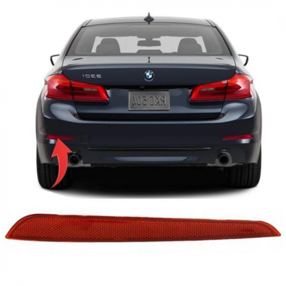 BMW G30 2017 SONRASI ARKA TAMPON REFLEKTÖRÜ SOL 63147388765