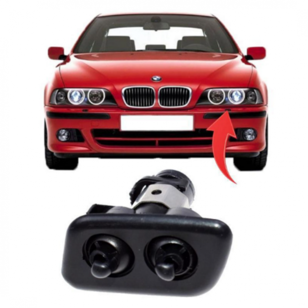 BMW E39 1996-2003 FAR YIKAMA FİSKİYESİ – MEMESİ SOL 61678360661