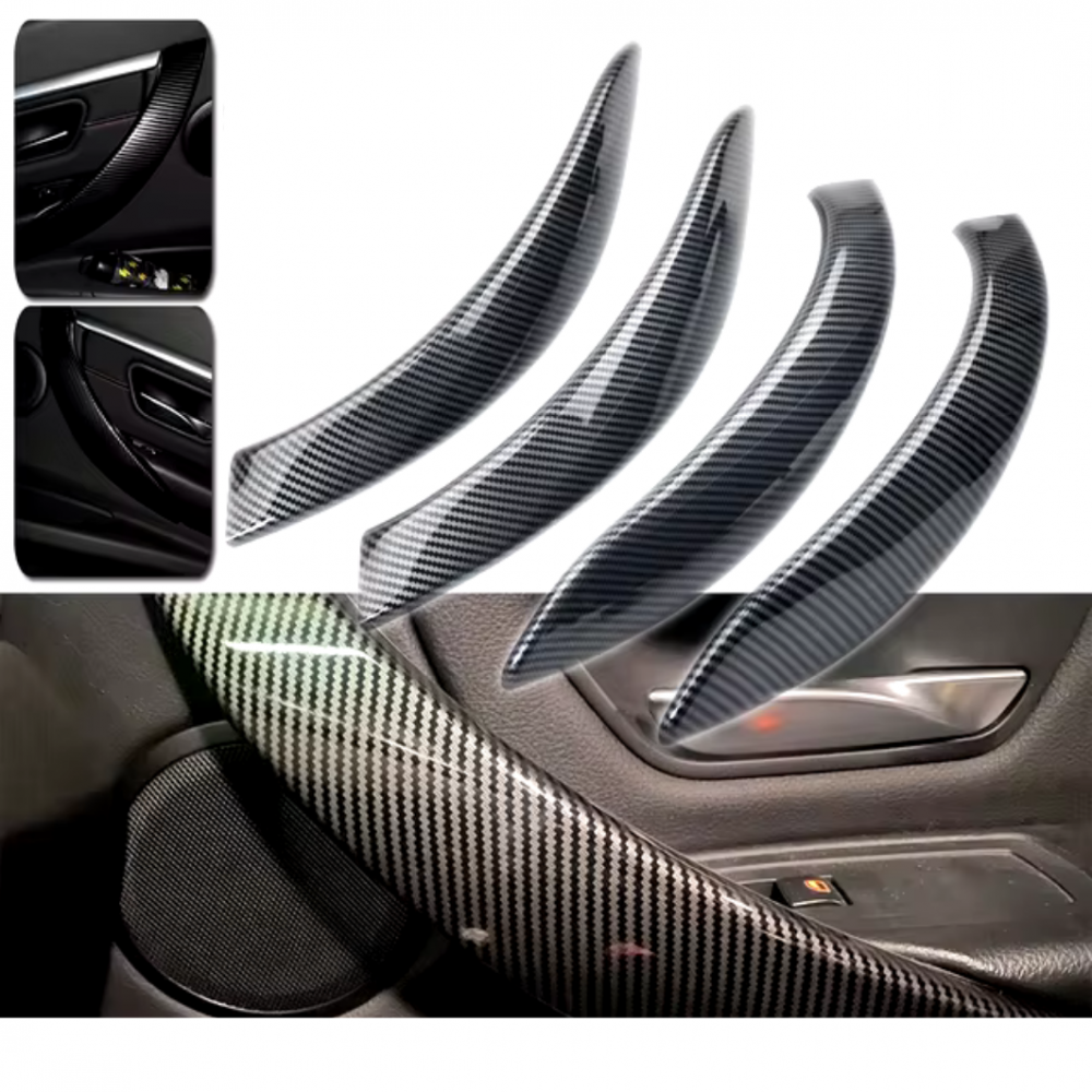 BMW F30 F32 F36 KAPI KOLU TUTAMAK KAPLAMA SET KARBON FİBER 51417275487/488
