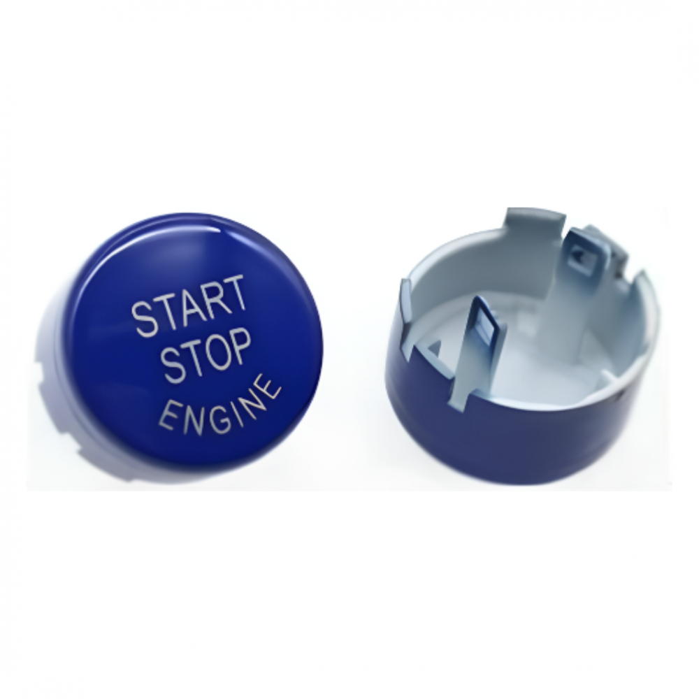 BMW F10 F01 F07 START STOP DÜĞMESİ KAPAĞI MAVİ 61319153831