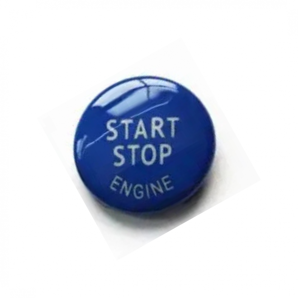 BMW E60 E90 E84 E70 E71 START STOP DÜĞME KAPAĞI MAVİ 61319154945/61316966714/61316960743