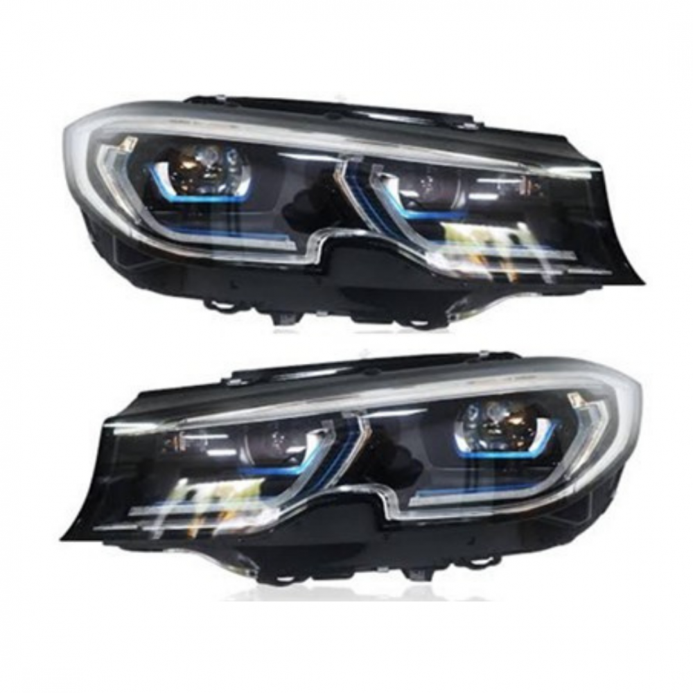 BMW 3 SERİSİ G20 2017 SONRASI KOMPLE FAR SAG SOL SET (BEYINLİ,TAK CALISTIR) 63118496161/63118496162